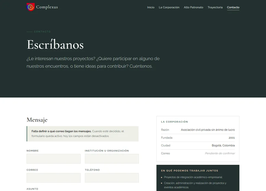 Contacto