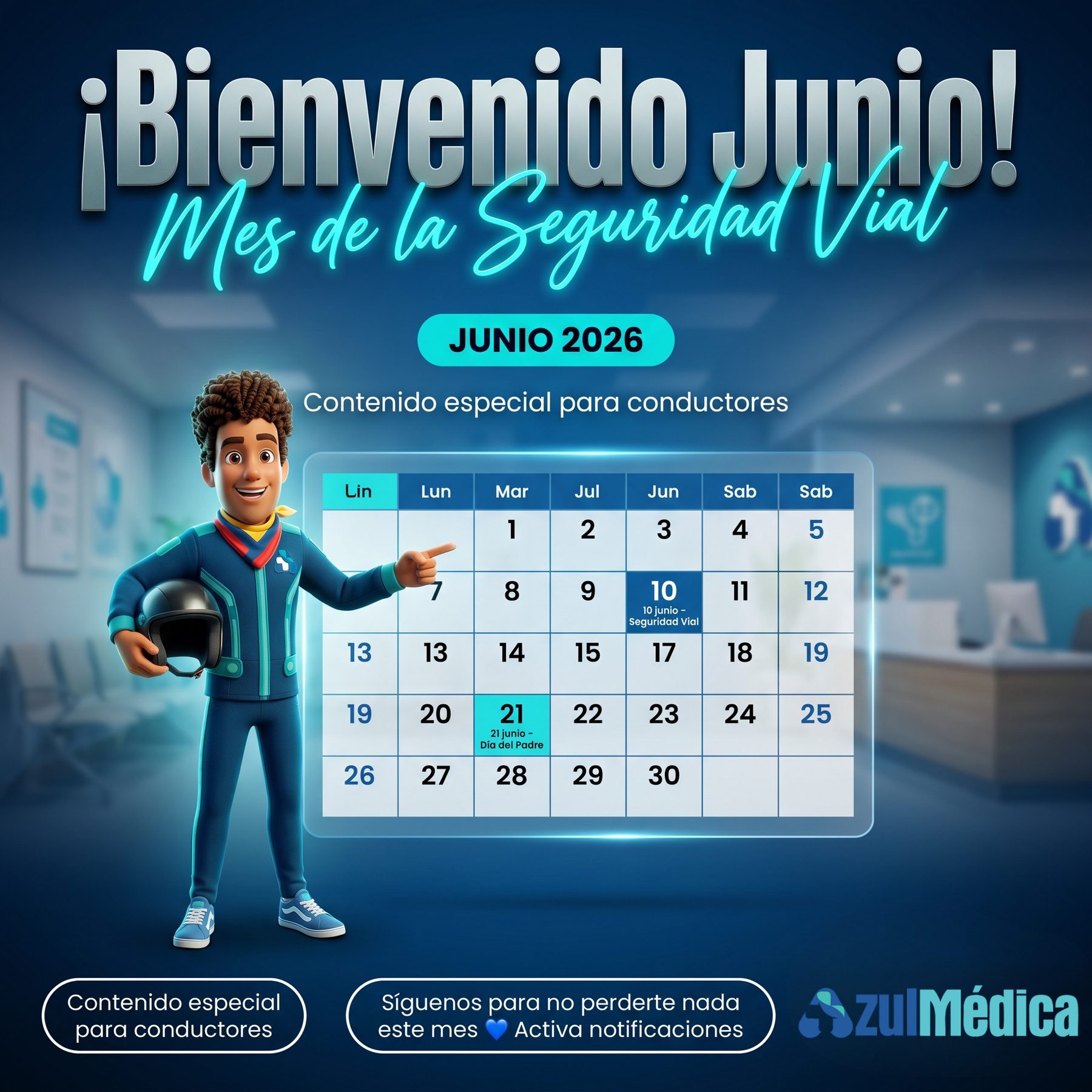 Azul Médica hero