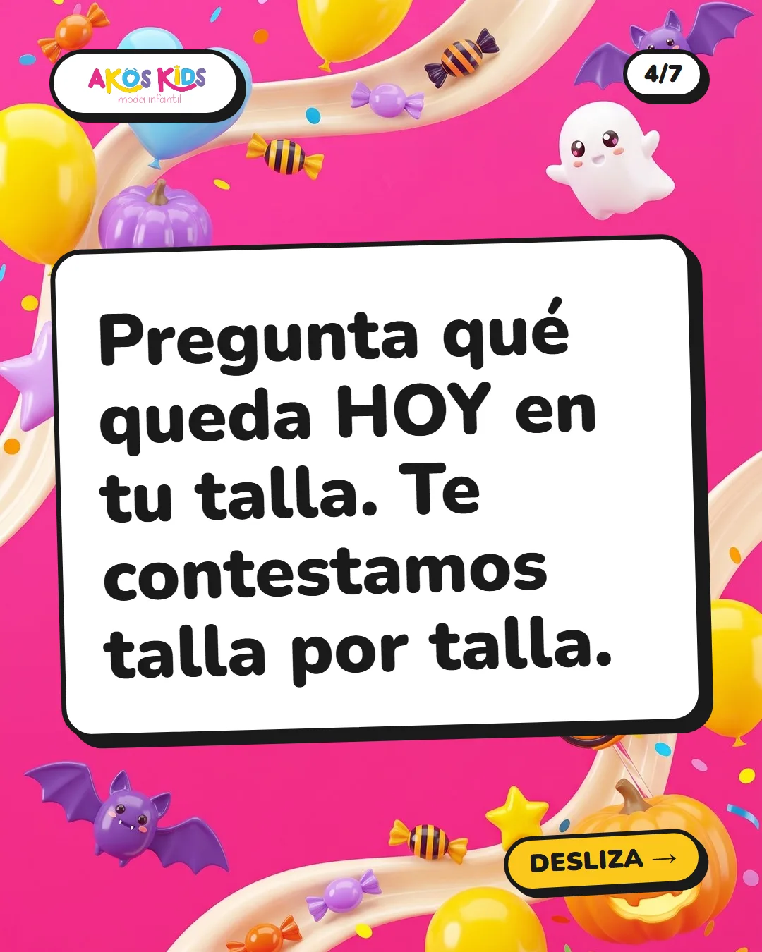 Pregunta por tu talla