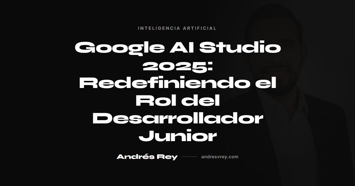 Google AI Studio 2025 para desarrolladores