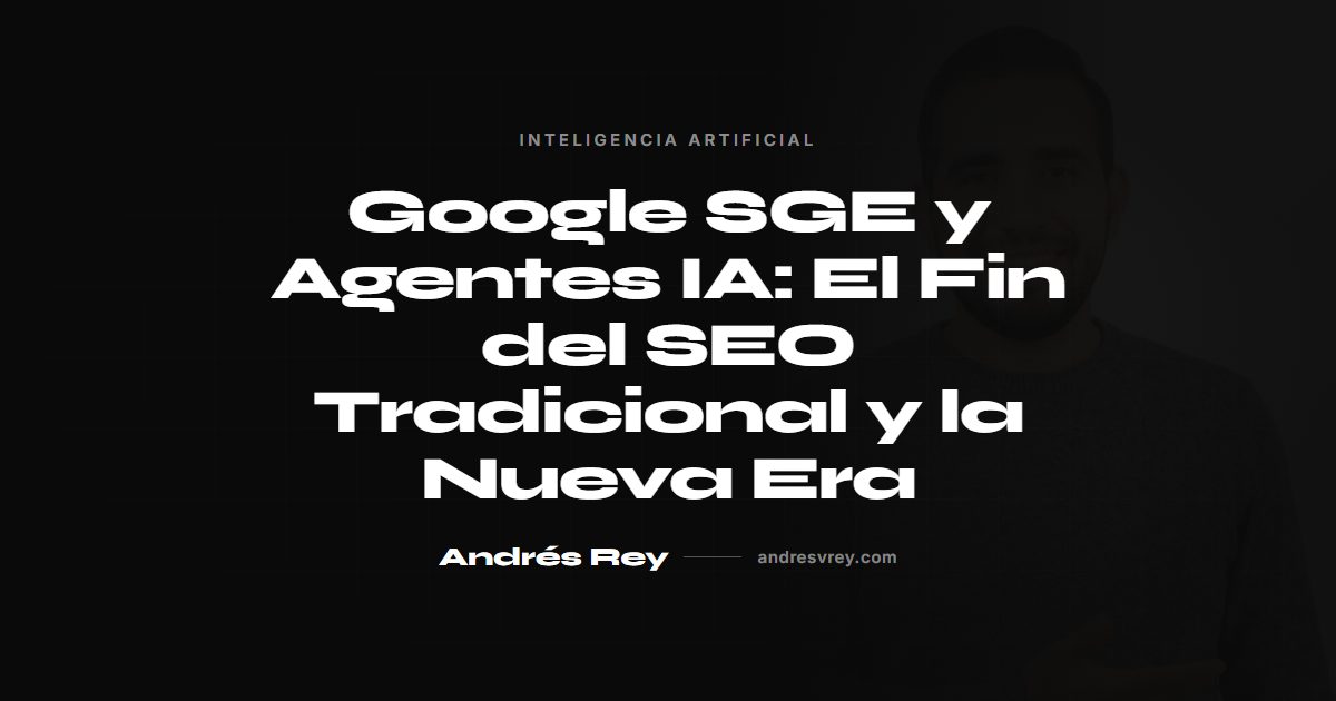 Google SGE y el futuro del SEO con IA
