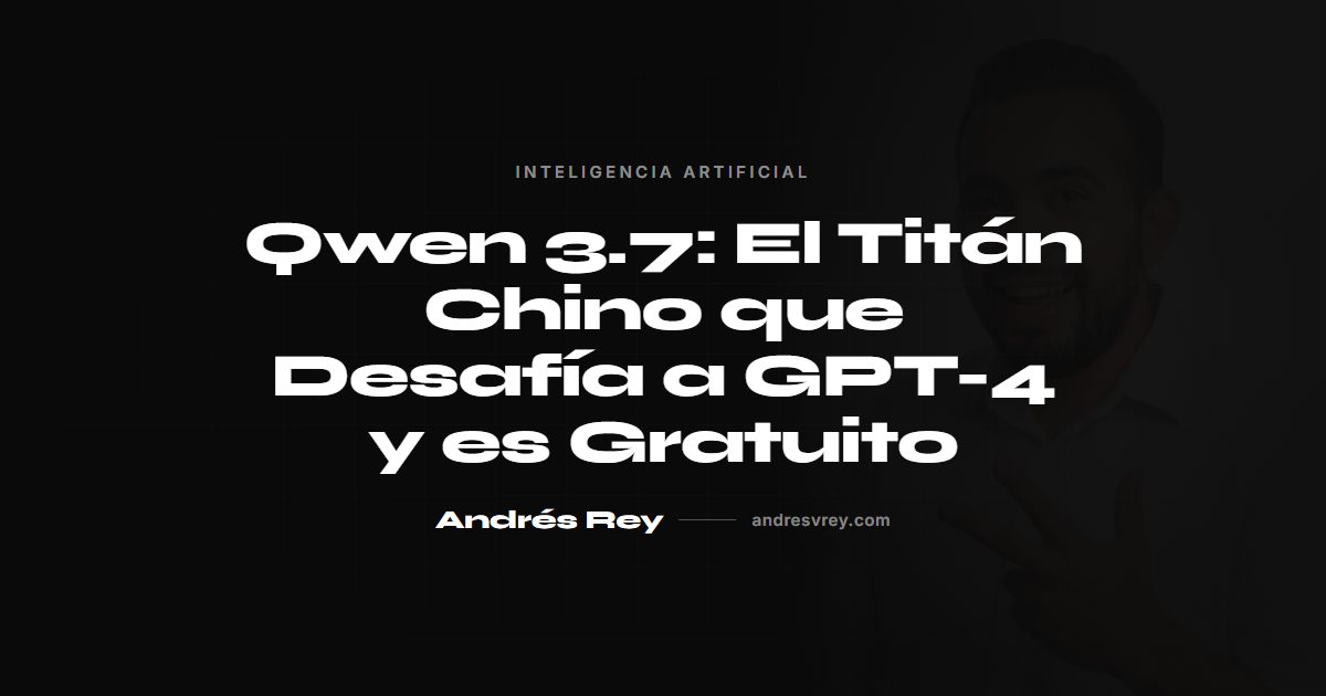 Qwen 3.7: el modelo chino de IA que desafía a GPT-4